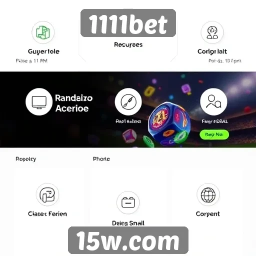 Recursos e funcionalidades do site 1111bet
