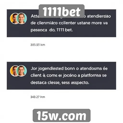 Opiniões de jogadores sobre atendimento ao cliente do 1111bet