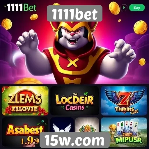 Jogos populares disponíveis na plataforma 1111bet
